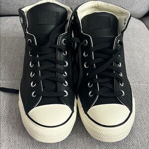 Converse All-Star Black and White High-Top Sneakers